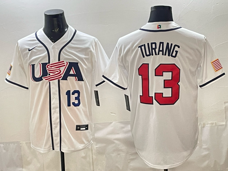 Men 2026 World cup white MLB Nike jersey 001012->more jerseys->MLB Jersey